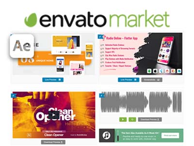 Envato Market网站22年4月29日周五免费素材 - 封面