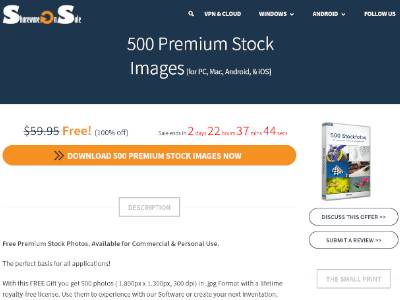 限时免费 - 500 Premium Stock Images / 500张优质图片包封面