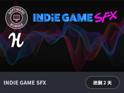 Humble Bundle限时特惠 - 独立游戏音效捆绑包 - INDIE GAME SFX-封面