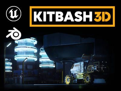 KitBash3D免费资产 - Mission to Minerva素材资源-封面